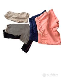 Pantaloncini e leggins 7-10 anni