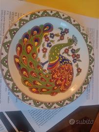 PIATTI GRECI CON DECORAZIONI ORO 24K