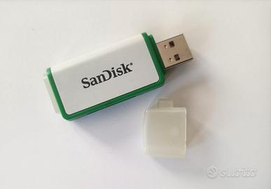 san disk lettore schede