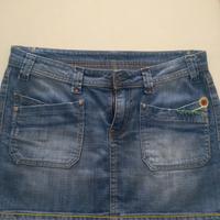 minigonna di jeans 