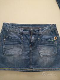 minigonna di jeans 