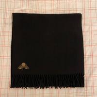 Sciarpa Loro Piana Cashmere nera