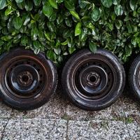 4 Gomme invernali e 4 cerchi 14 pollici