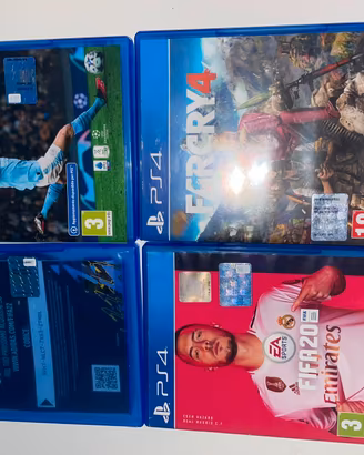 PS4 Slim 500GB + Controller + 4 Giochi – Ottime