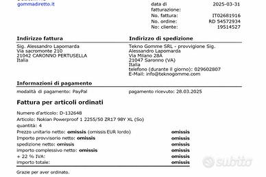 Gomme Estive  225/50 ZR17 98Y XL Nokian