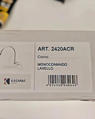 Rubinetto monocomando per lavello kasama cucine
