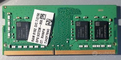 ram  8GB ddr4 3200mhz so-dimm