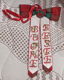 Addobbi natalizi per porta di ingresso da 8€