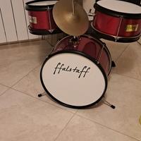 batteria ffalstaff baby tre pezzi completa