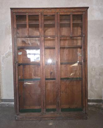 Vetrinetta / libreria antica primi ’900 in legno