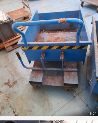 Cassone Ribaltabile su Ruote (Heavy Duty)