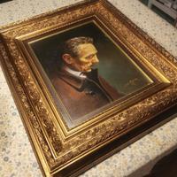 Eduardo olio su tela Artista Ciro Morrone