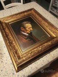 Eduardo olio su tela Artista Ciro Morrone