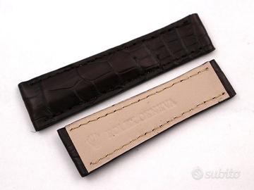 Cinturino Rolex Vero Alligatore Testa di moro 20mm