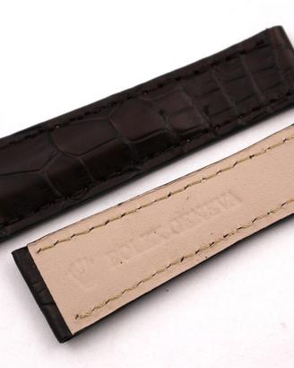 Cinturino Rolex Vero Alligatore Testa di moro 20mm