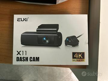 Dash Cam EUKI X11 4K Ultra HD - Nuova e Mai Usata