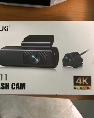 Dash Cam EUKI X11 4K Ultra HD - Nuova e Mai Usata