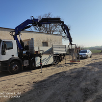 Iveco Magius 260 con gru pm 34