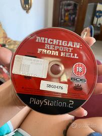 Gioco ps 2 Michigan report from hell solo disco