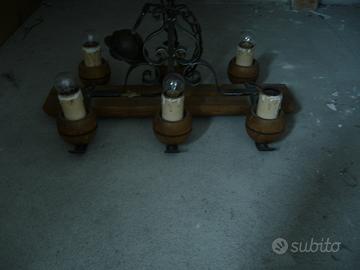 Lampadario x rustico