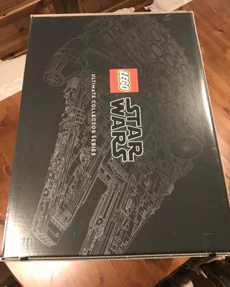 lego Millennium Falcon nuovo Brown box