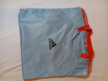 Maglia sportiva Adidas blu arancio n. 10 👕
