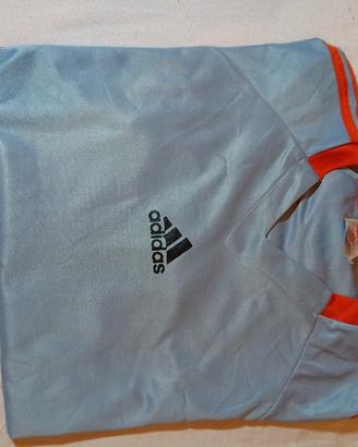Maglia sportiva Adidas blu arancio n. 10 👕
