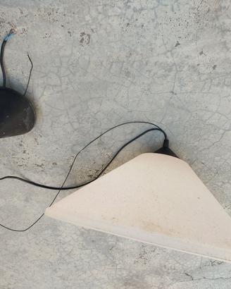 Lampadario in vetro da soffitto