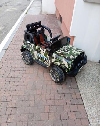 jeep elettrica bambini 