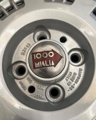 4 cerchi auto epoca restaurati misura 13