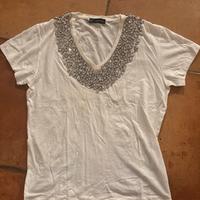 T-shirt Dsquared2 con Swarovski