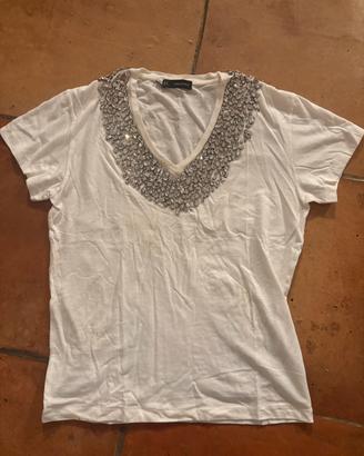 T-shirt Dsquared2 con Swarovski