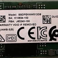 Intel SSD M.2 512GB