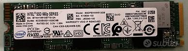Intel SSD M.2 512GB