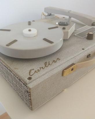 Giradischi vintage Fonovaligia Lesa Curliss CR-1
