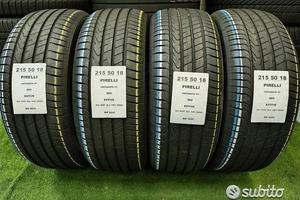 4 gomme 215 50 18 PIRELLI 100% RIF2035