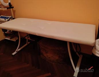 lettino estetista massaggi