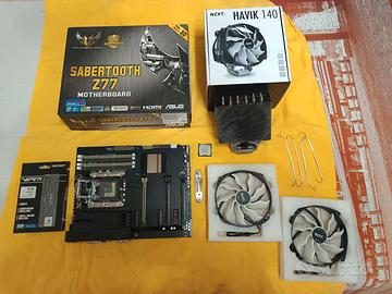 I5 3570K + ASUS SABERTOOTH Z77 + VIPER1866 + DISSI