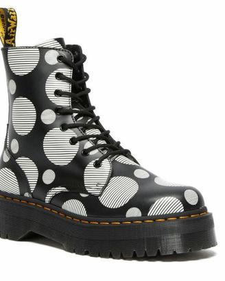 Dr Martens JADON polka dot Platform 37