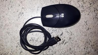 Mouse usb HP con cavo lungo