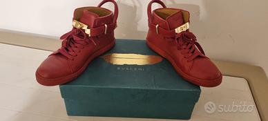 scarpe buscemi rosse 40