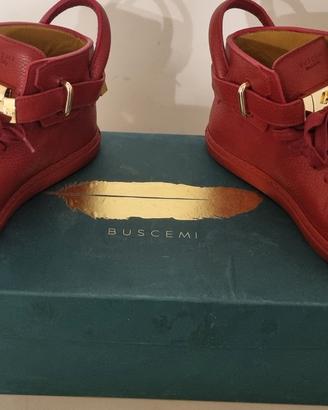 scarpe buscemi rosse 40