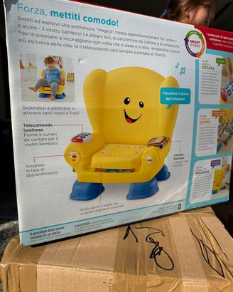 Poltroncina misicale fisher price