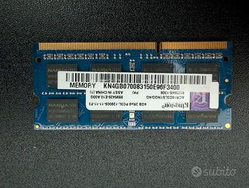 RAM Kingston DDR3L 4GB 1600MHz SO-DIMM QNAP MiniPC