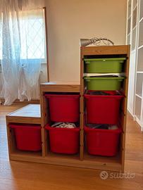 Mobile portagiochi a scaletta ikea TROFAST