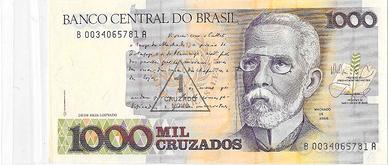 Banconota Brasile 1 Cruzado