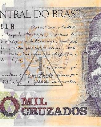 Banconota Brasile 1 Cruzado