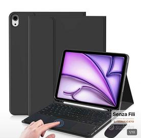 Custodia con tastiera e mouse Bluetooth