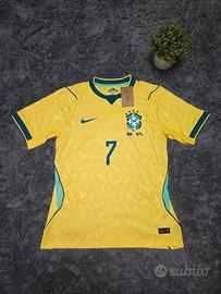 Maglia Nike Vinicius Jr 7 Brasile Mondiali 2026