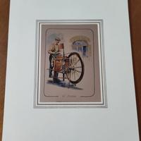 Cromolitografie su rame di M. Cassinari Vettor